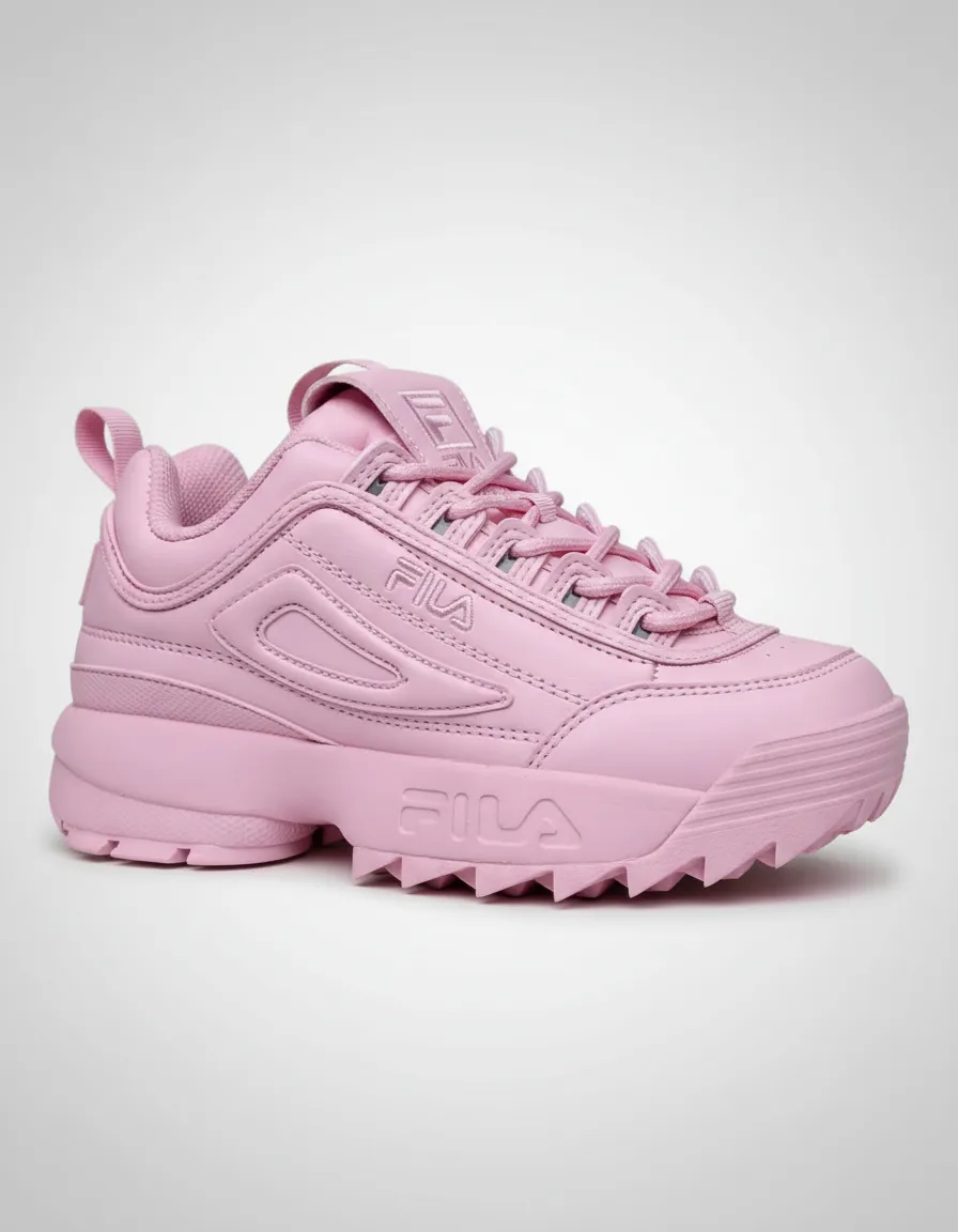 Tenis Fila Niñas Modelo Disruptor Ii Premium Color Rosa - Image 2