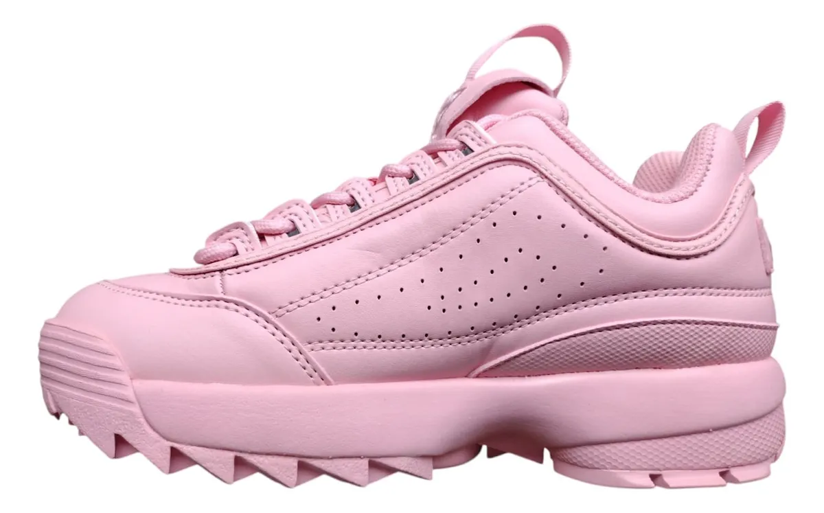 Tenis Fila Niñas Modelo Disruptor Ii Premium Color Rosa - Image 3