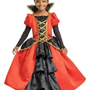 Disfraz De Halloween Vampiro / Vampiresa  Para Niñas