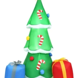 Inflable Árbol Con Regalos Costway Cm22862us Altura 1.80m Verde