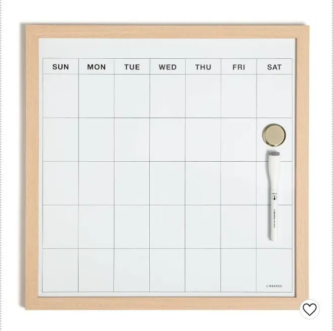Calendario Pintarrón Magnético Con Marco 40.7 X 40.7 Cm - Image 2