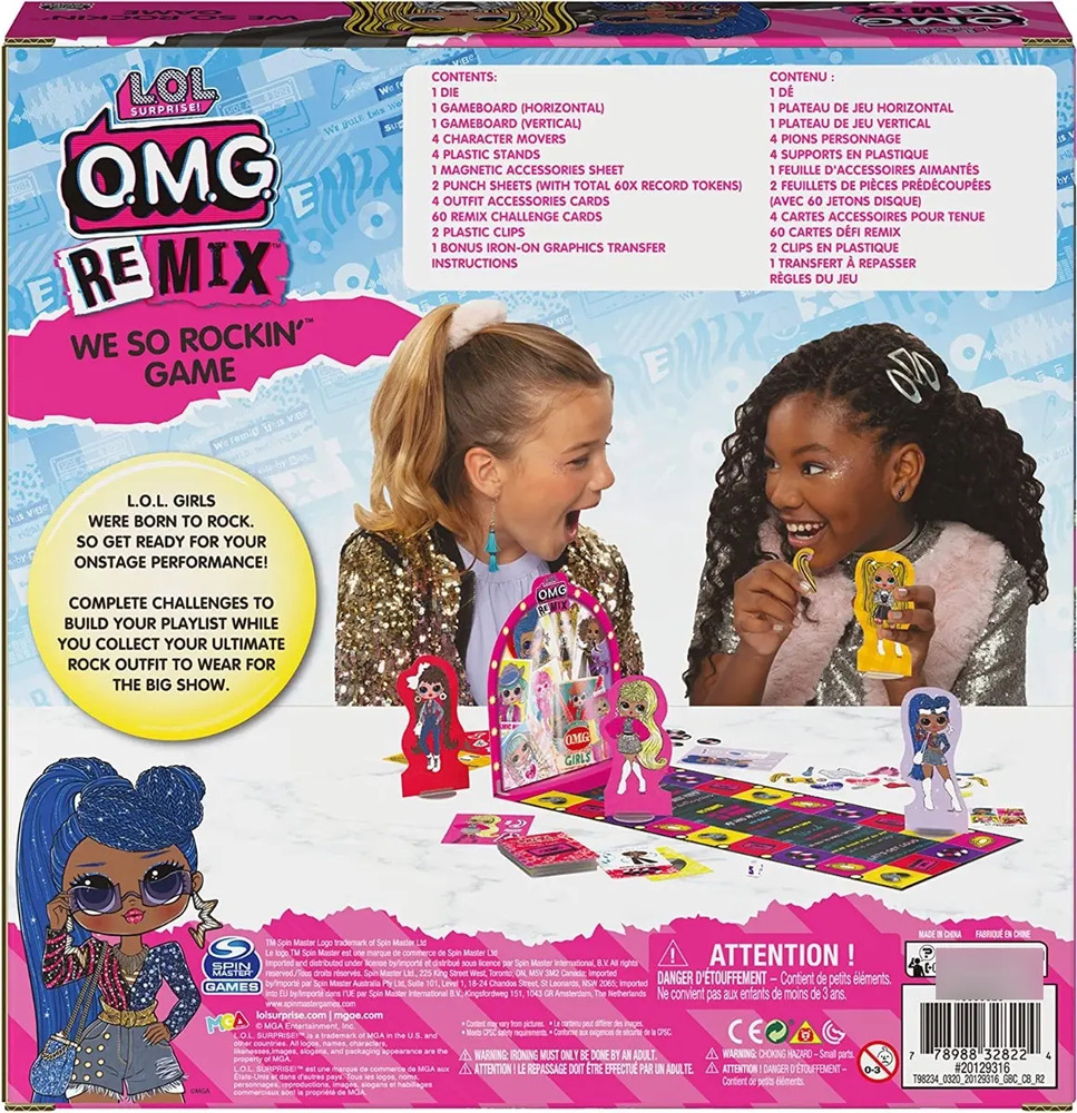 Lol Surprise! Juego De Mesa Omg Remix En Inglés - Image 7
