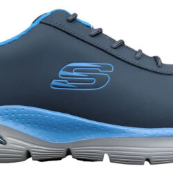 Tenis Skechers De Segurida Casco Acero Dielectri 200148/nvbl Azul Acero Navy 29.5 Mx