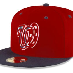 Gorra Original New Era Washington Nationals 59 Fifty Rojo/marino 61.5