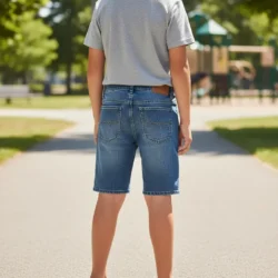 Shorts De Mezclilla Niños Originales Lucky Brand Slim Fit