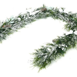 Guirnalda Navideña Costway Decorada 280 Ramas Cm23724 Verde