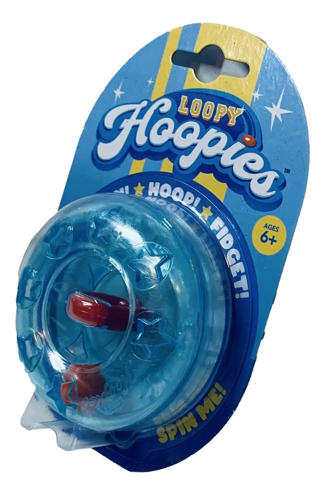 Juego Spinner Loopy Hoopies - Gira Y Encesta La Caníca. Azul - Image 5