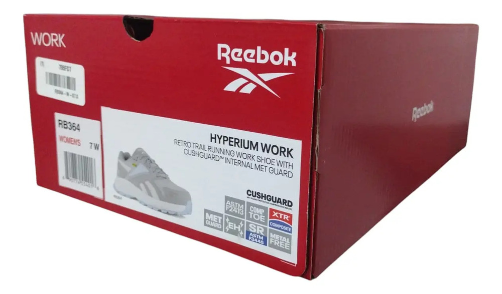 Tenis Reebok Mujer De Trabajo Con Casco, Dielectrico Rb364 - Image 7