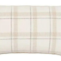 Par De Cojines Marca Threshold Doble Vista (30.4cmx 50cm) Blanco , Beige, Gris