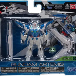 Figura Gundam Artemis 11cm Articulada Coleccionable Bandai Plástico