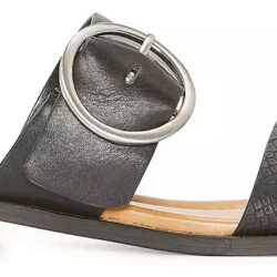 Zapatilla Tacón Bajo A N A Modelo Marin 22.5 Negro 22.5 Mx
