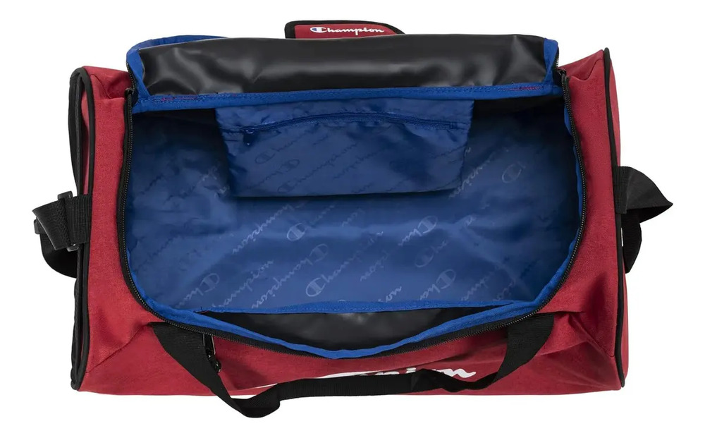 Maleta Mochila Champions Roja Deportiva Color Rojo Lisa - Image 5