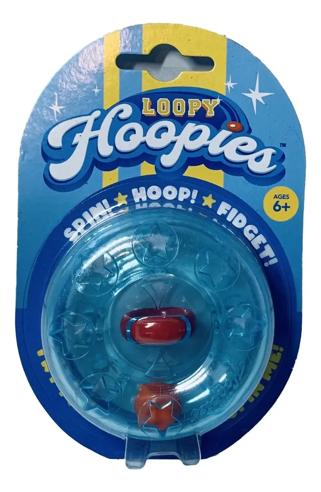 Juego Spinner Loopy Hoopies - Gira Y Encesta La Caníca. Azul - Image 2