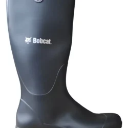 Bota De Hule Ligera Bobcat Jardinería Lluvia Casual Negro 24 Mx