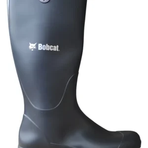 Bota De Hule Ligera Bobcat Jardinería Lluvia Casual Negro 24 Mx
