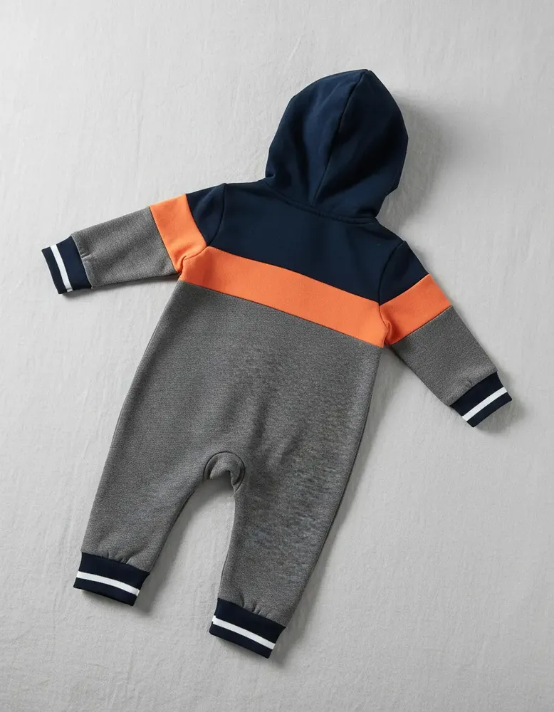 Mameluco Original Penguin Modelo Opb095rp Grey Multi - Image 4