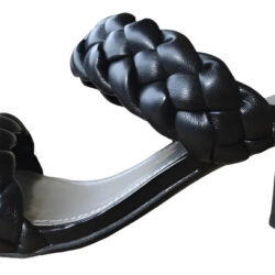 Sandalia Original Marca Worthington Lenning Blk 26cm Negro Worthington Lenning 6 Mx