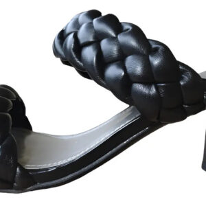 Sandalia Original Marca Worthington Lenning Blk 26cm Negro Worthington Lenning 6 Mx