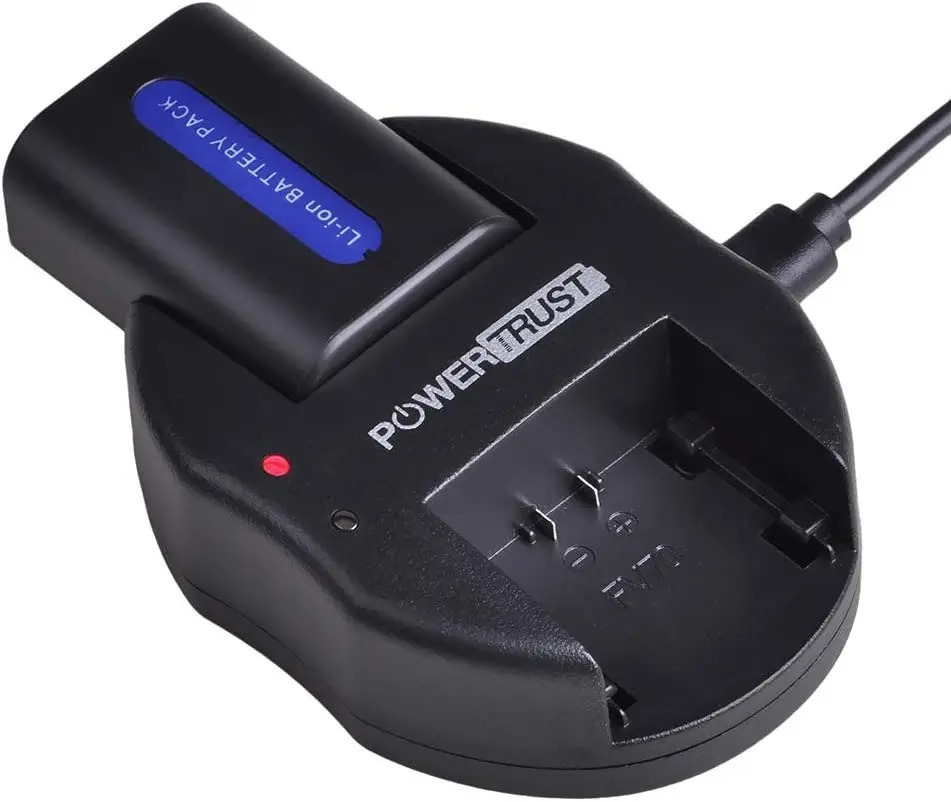Batería 2 Piezas Con Cargador Usb Dual Para Sony Np-xx - Image 5