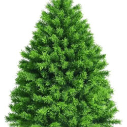 Árbol De Navidad Flocado Verde Costway Cm23574   1.37m Verde Flocado