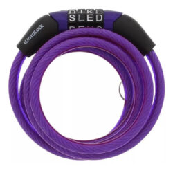 Candado Correa Para Bicicleta De 120 Cm Marca Wordluck