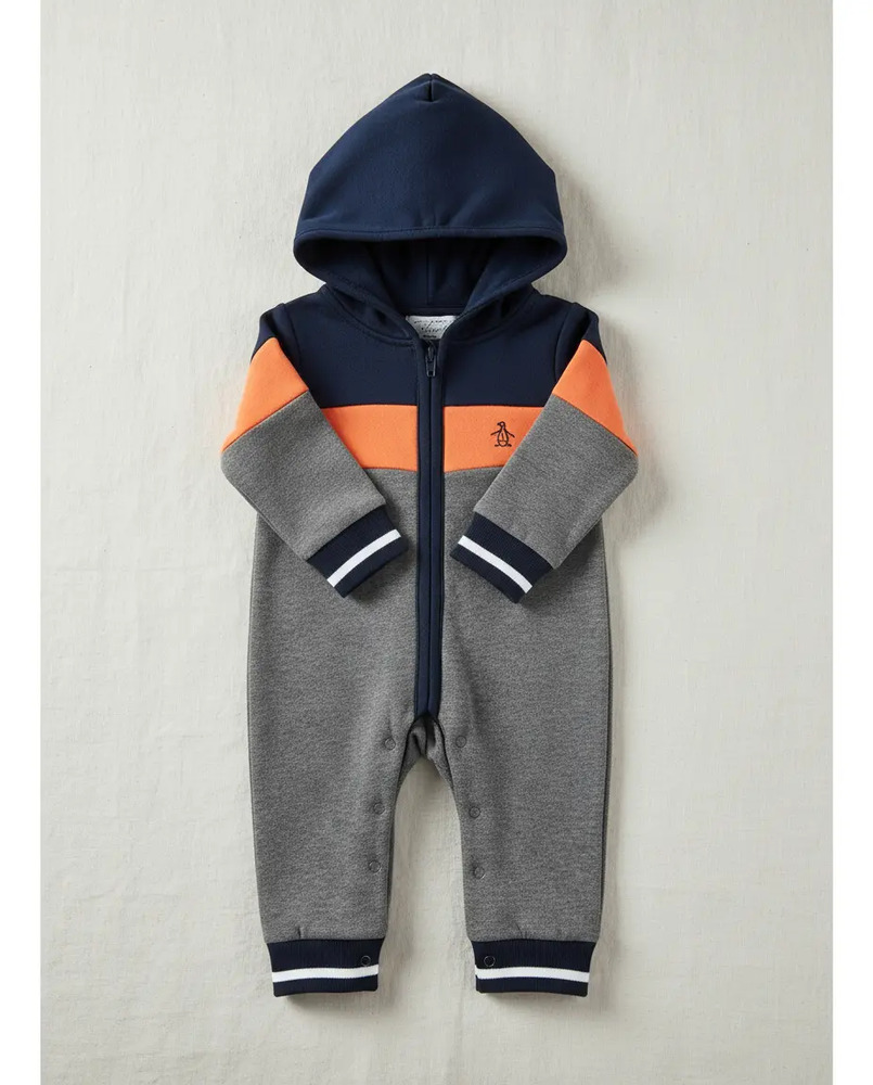 Mameluco Original Penguin Modelo Opb095rp Grey Multi