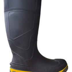 Bota De Hule Dakota Con Casco Talla 24 Negro 24 Mx