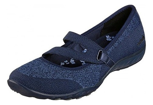 Tenis Skechers Originales Breathe Easy Lucky Lady 23005/nvy - Image 2