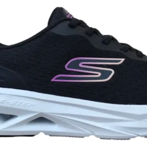 Tenis Skechers Glide Step Dama Mod.129826/bkw Vortex-avalin Black Lisa 26.5