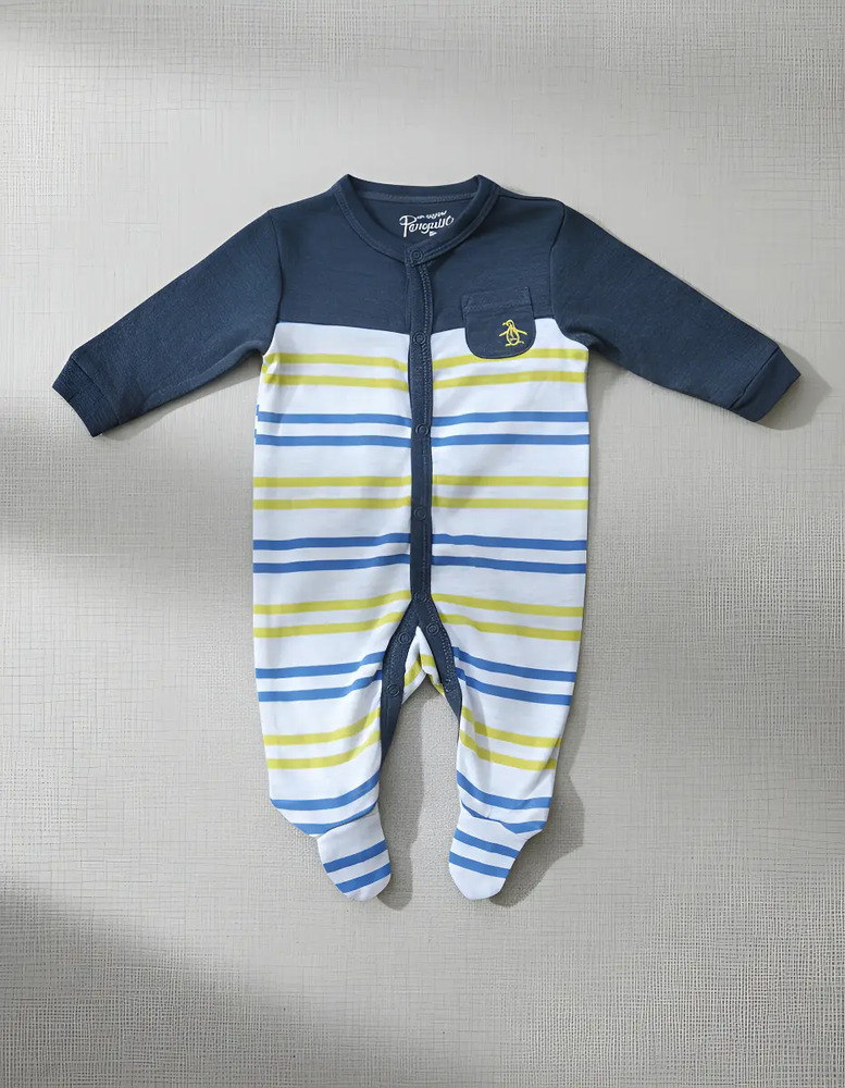 Mameluco Original Penguin Modelo Opb184rp Blue Multi