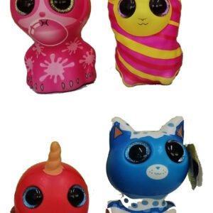 4 Muñecos Amazing Squishee! Colección Foodie Friends Sweets