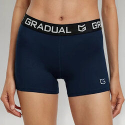 Short Deportivo Gym Mujer G Gradual Azul Marino Talla: L Azul Marino Spandex G