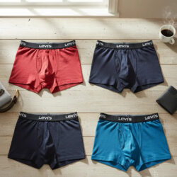 4 Pack Boxer Marca Levi's Caballero Microfibra 701231353 002