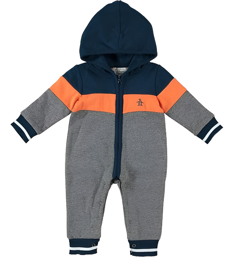 Mameluco Original Penguin Modelo Opb095rp Grey Multi - Image 3