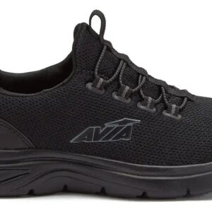 Tenis Originales Avia Mod. Avi-junction Jet Black Ligeros Negro Lisa 4,5 Mx