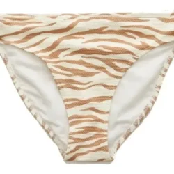 Bikini Aerie Piqué C/ Nudo Animal American Eagle Talla Eg/xl Beige Xl