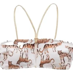 Bikini Top Aerie Felinos Tipo Bandeau C/ojal American Eagle