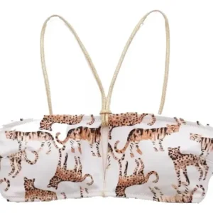 Bikini Top Aerie Felinos Tipo Bandeau C/ojal American Eagle