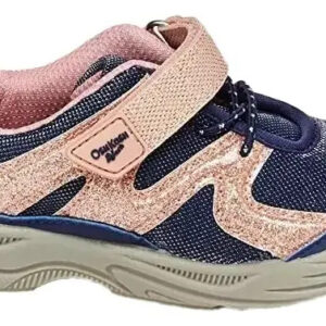 Tenis Niña Oshkosh Modelo Dyana Color Azul Con Rosa