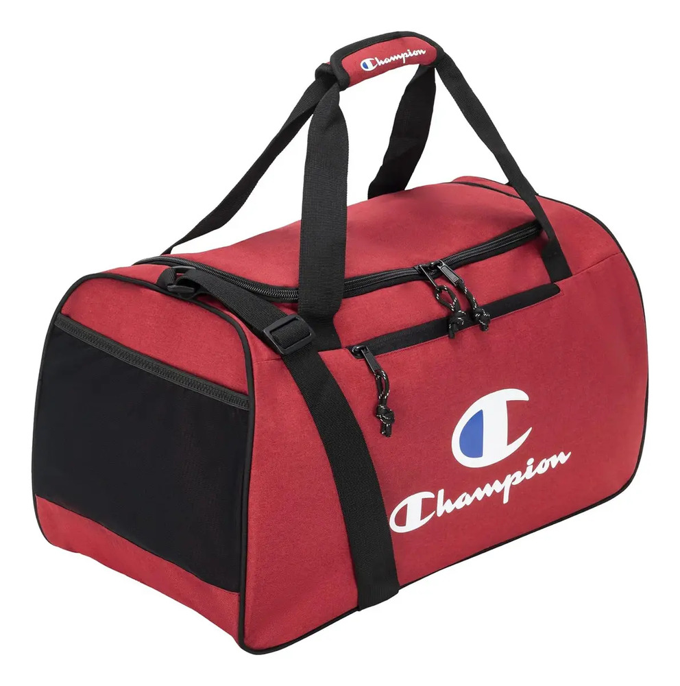 Maleta Mochila Champions Roja Deportiva Color Rojo Lisa - Image 3