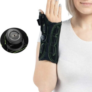 Muñequera Férula Para Muñeca Y Pulgar  M (15-18cm) Moscare Negro
