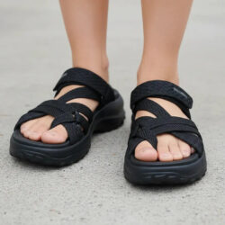 Sandalia Skechers Adventure, Color Nnegro 179314s/blk