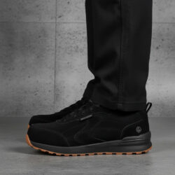 Tenis Skechers De Seguridad Casco,antiestaticos 200238/blk Blk 27.5 Mx