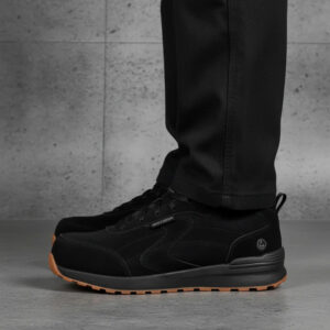 Tenis Skechers De Seguridad Casco,antiestaticos 200238/blk Blk 27.5 Mx