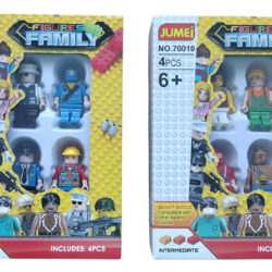8 Figuras Personajes Bloques Marca Jumei Compatible Con Lego 4 City Work