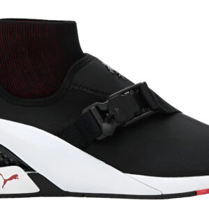 Tenis Ferrari Ionf Diseñadas Por Puma Black-white Original Negro/blanco 7,0 Mx