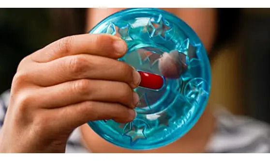 Juego Spinner Loopy Hoopies - Gira Y Encesta La Caníca. Azul - Image 9