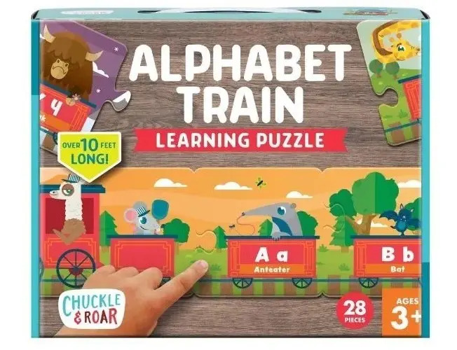 Chuckle & Roar Rompecabezas Abecedario De Aprendizaje
