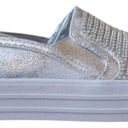 Tenis Skechers Originales Up-shiny Dang Mod. 801/sil Mujer