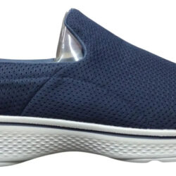 Tenis Skechers Originales Gowalk4 Incredible 54152/nvgy Caballero Talla 32 Mex Azul Navy Lisa 12,0 Mx